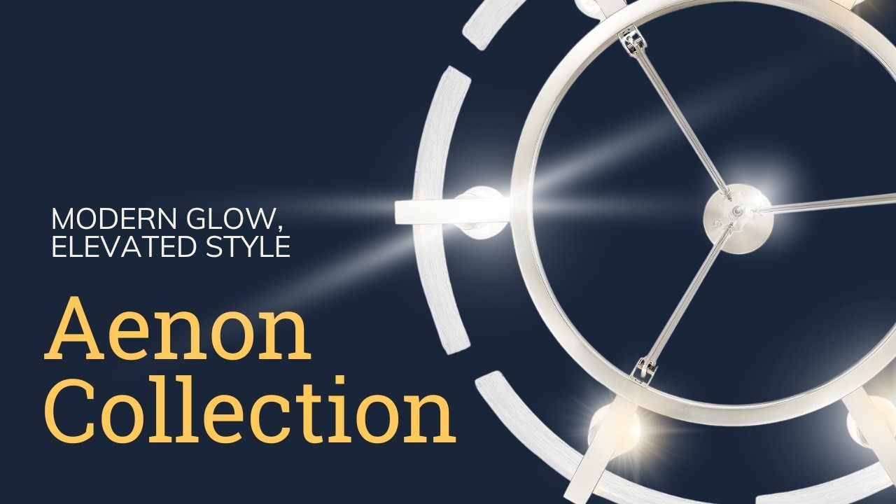 Aenon Collection by Golden Lighting | Modern Lighting That Moves With You