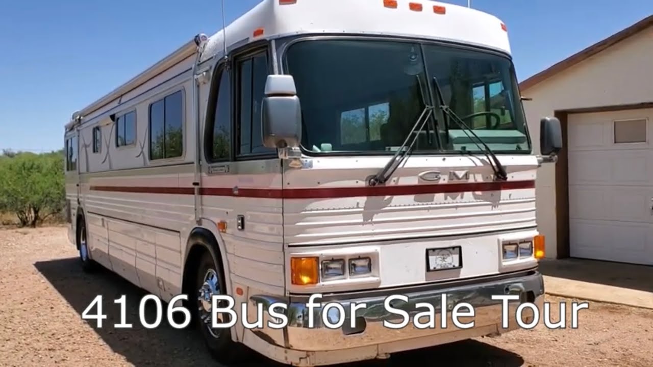 1965 GM 4106 Bus conversion - SOLD!