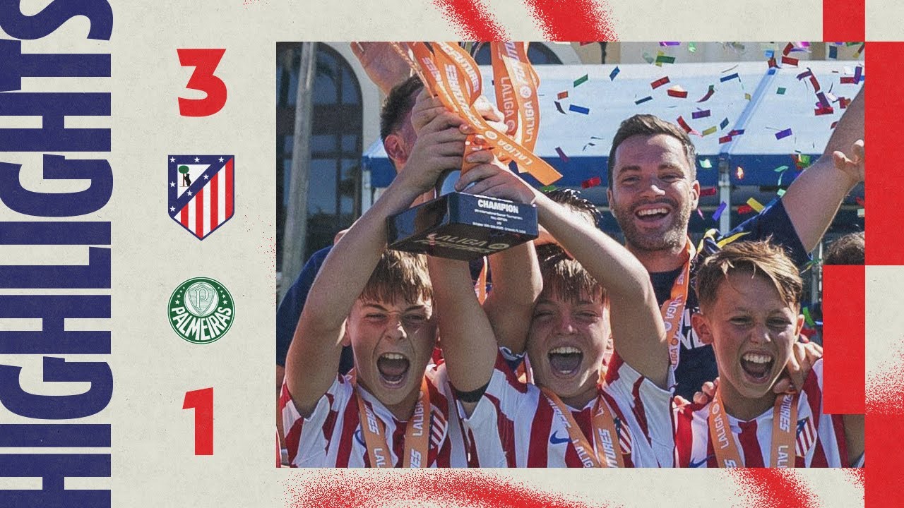 Atl&eacute;tico de Madrid U12 are champions of LaLiga FC FUTURES! | Atleti 3-1 Palmeiras | HIGHLIGHTS