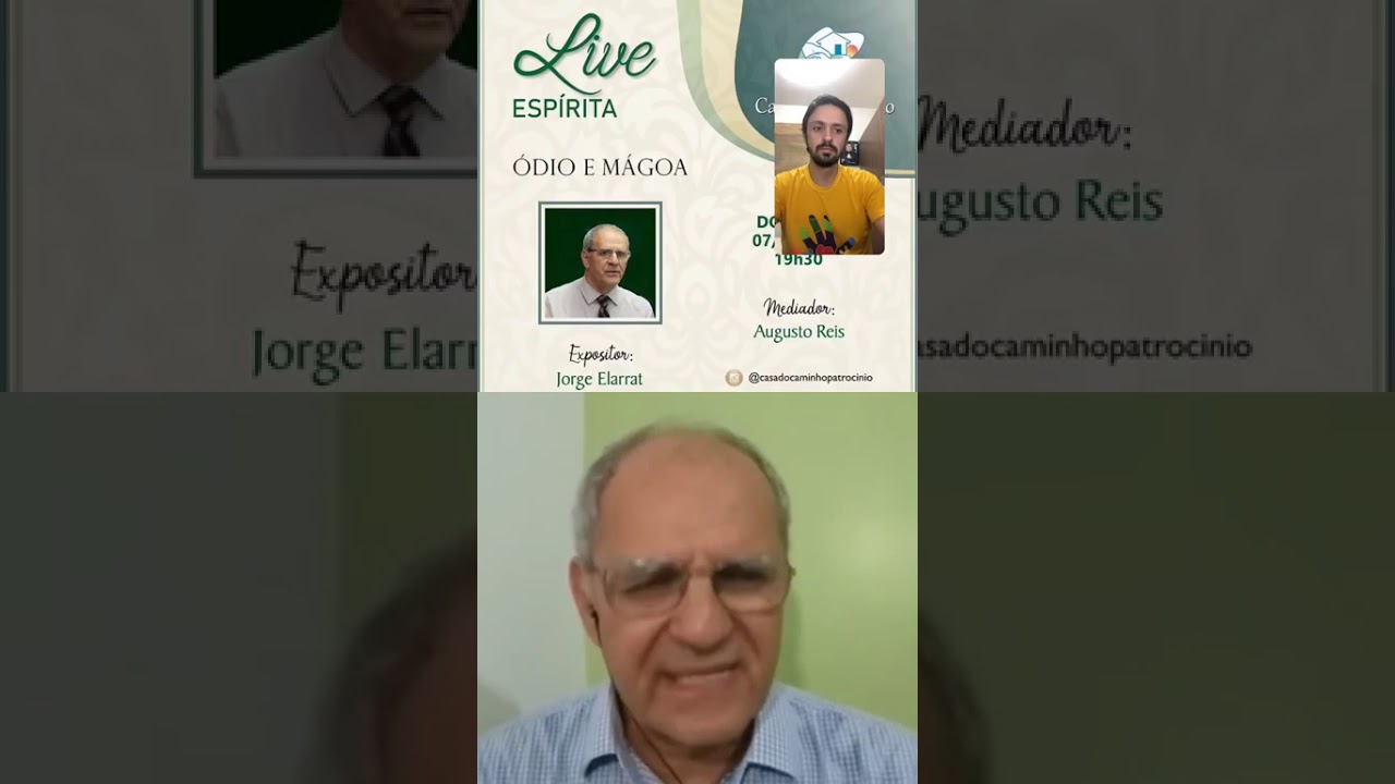 Live 07/06/2020 - Ódio e mágoa