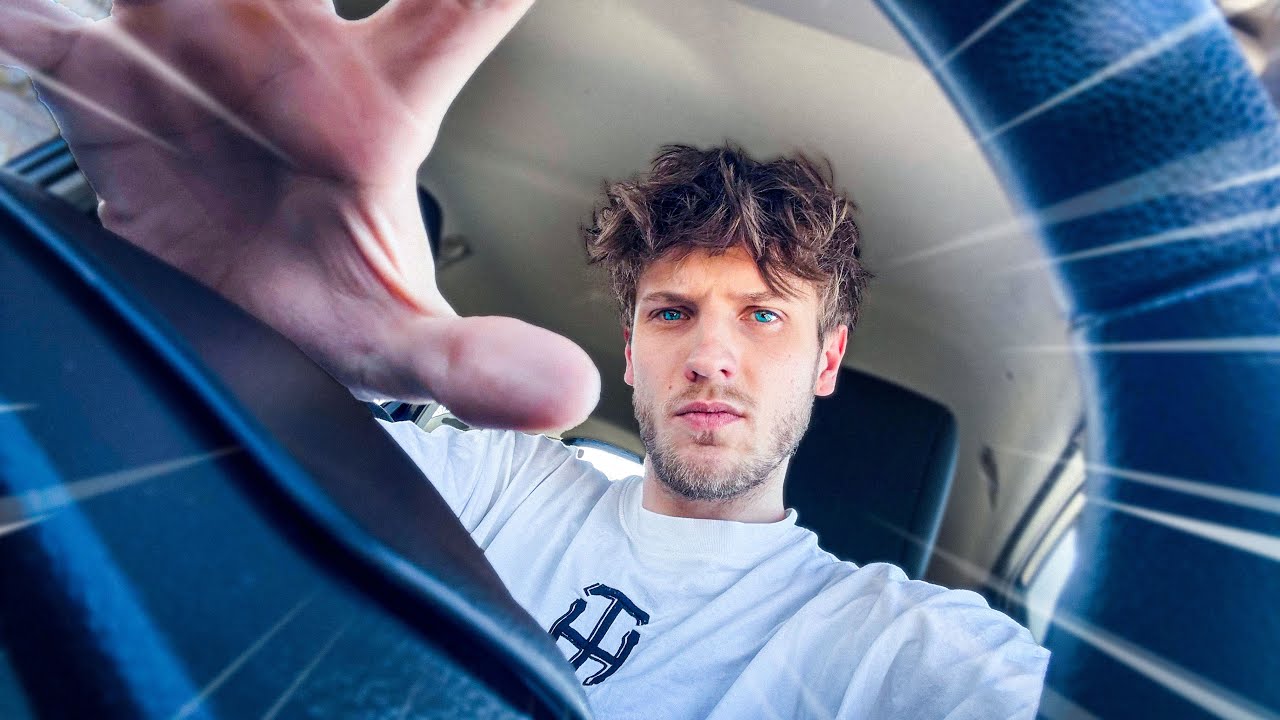 FAST AND AGGRESSIVE ASMR IN THE CAR!! Head Scratching, Behind The Camera & Hand Sounds!