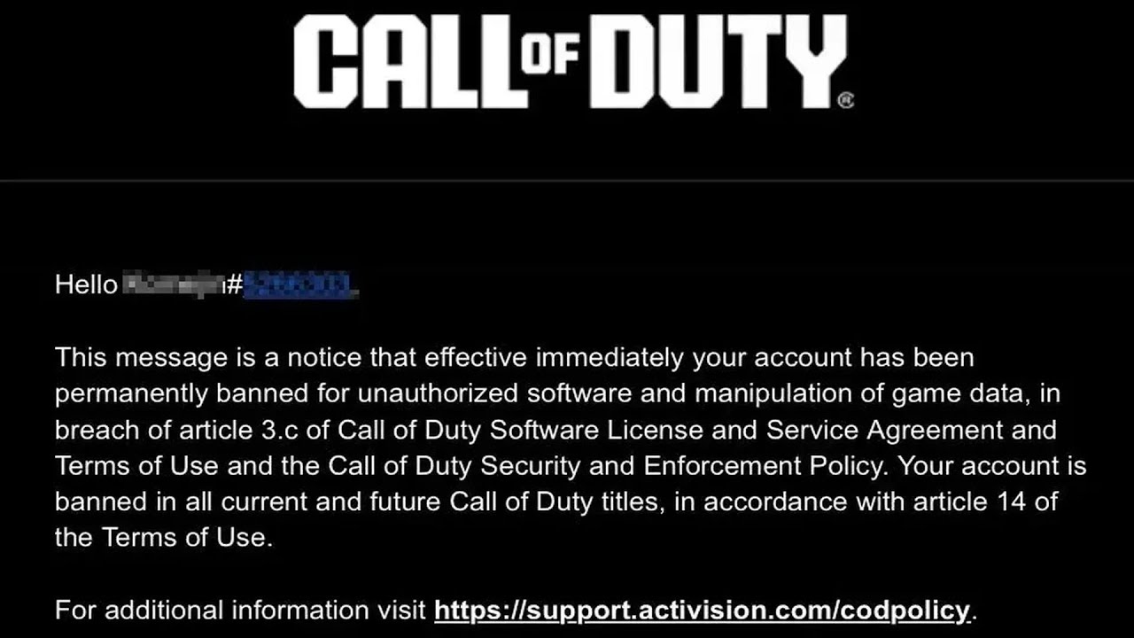 ⚔️ COD Why banned permaban no reason no cheating - DLSS ban