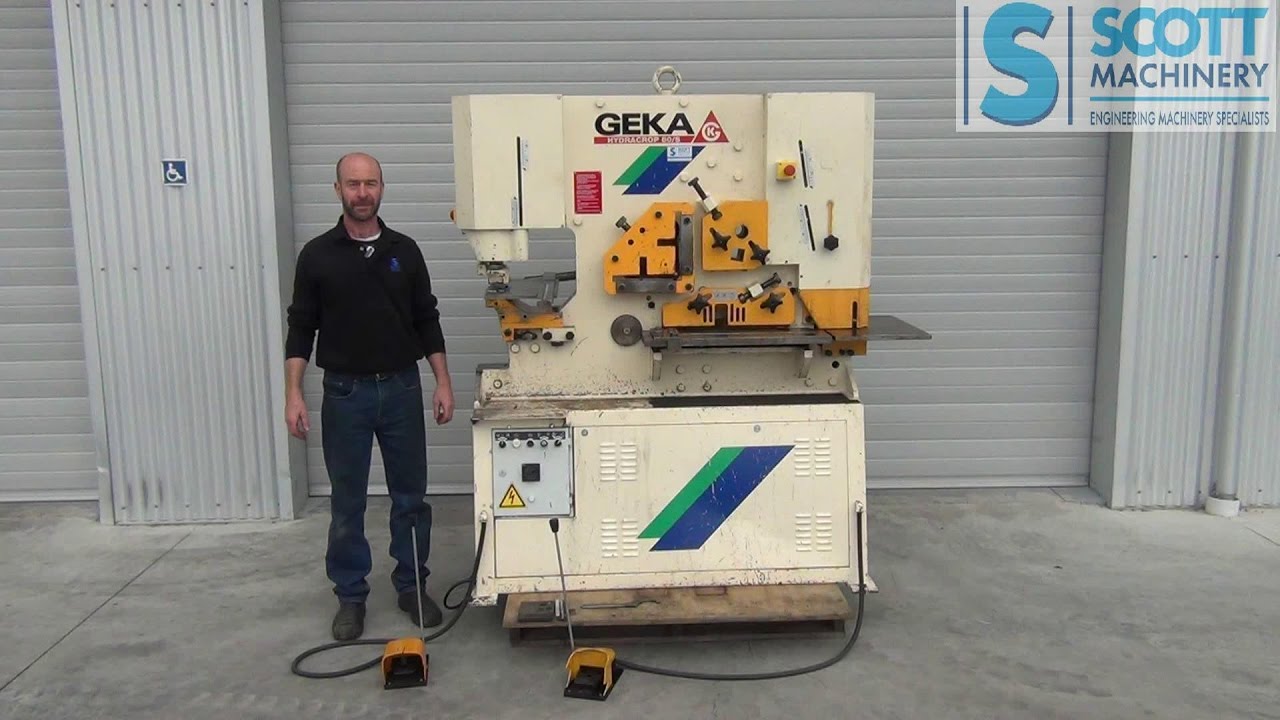 Geka Hydracrop 80s Hydraulic Punch & Shear