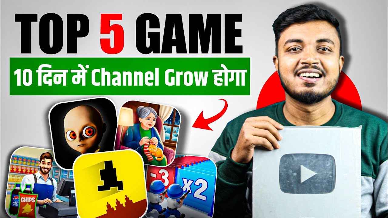 Top 5 Mobile Games To Grow Your YouTube Channel in 2026