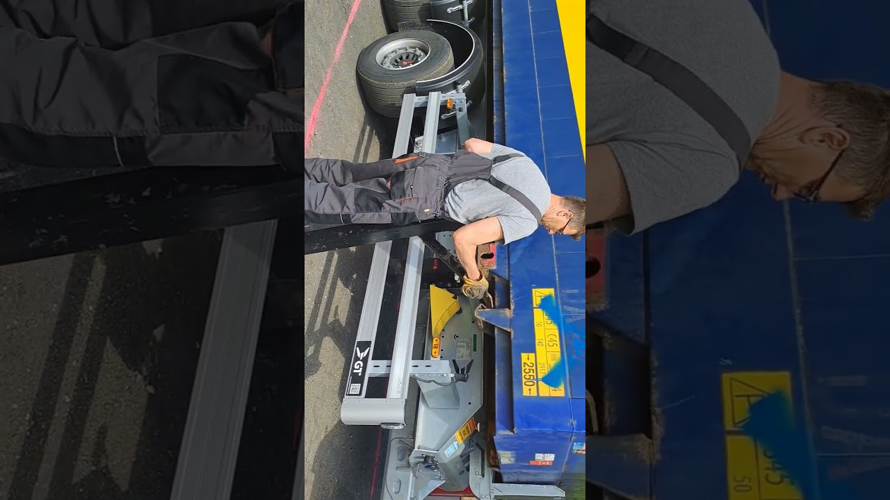 How to drop 2 swap body containers.