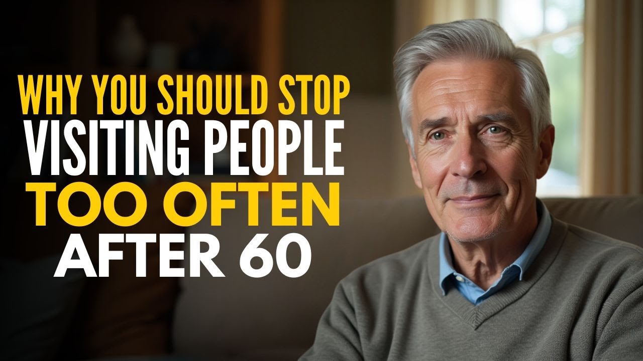 Why You Should Stop Visiting People Too Often After 60