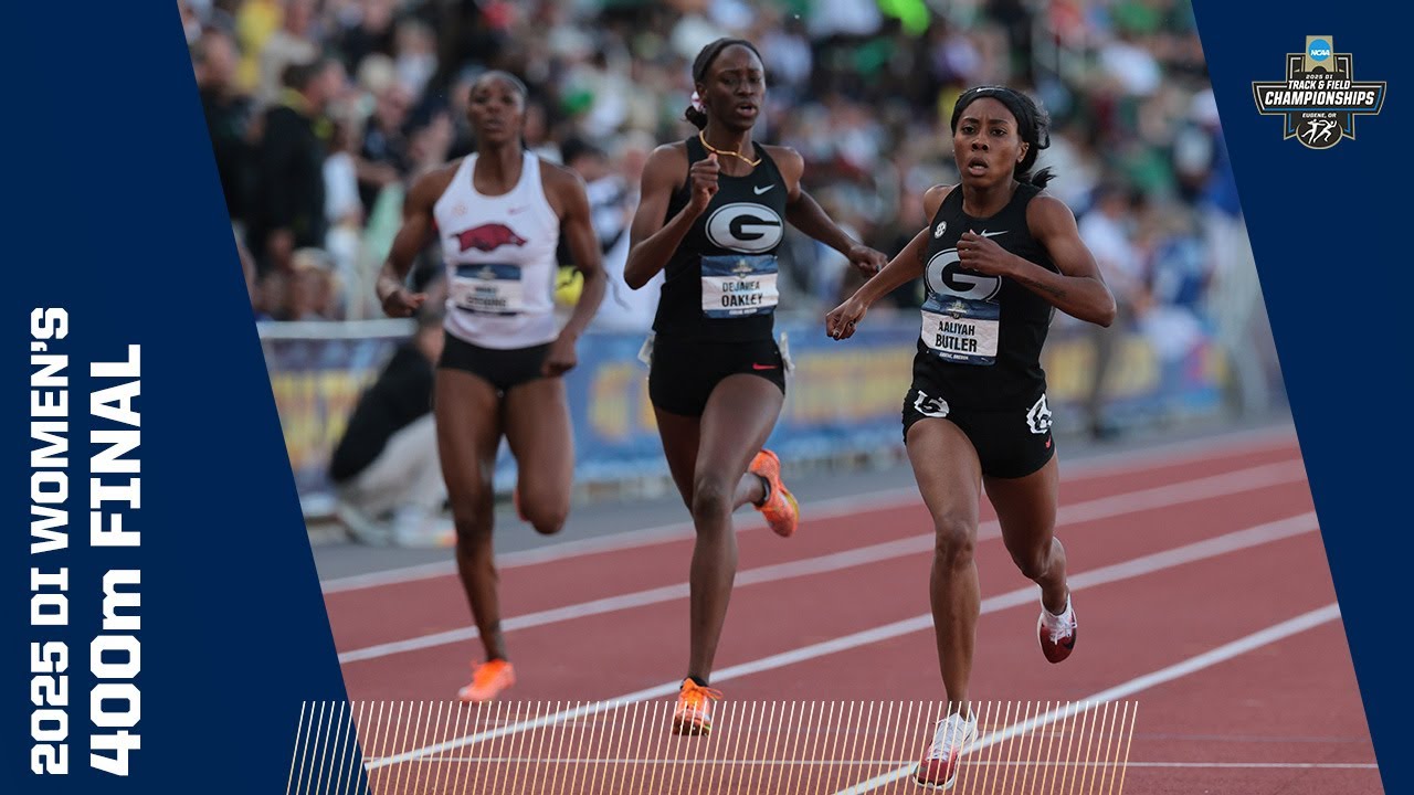 Women's 400m final - 2025 NCAA outdoor track and field championships