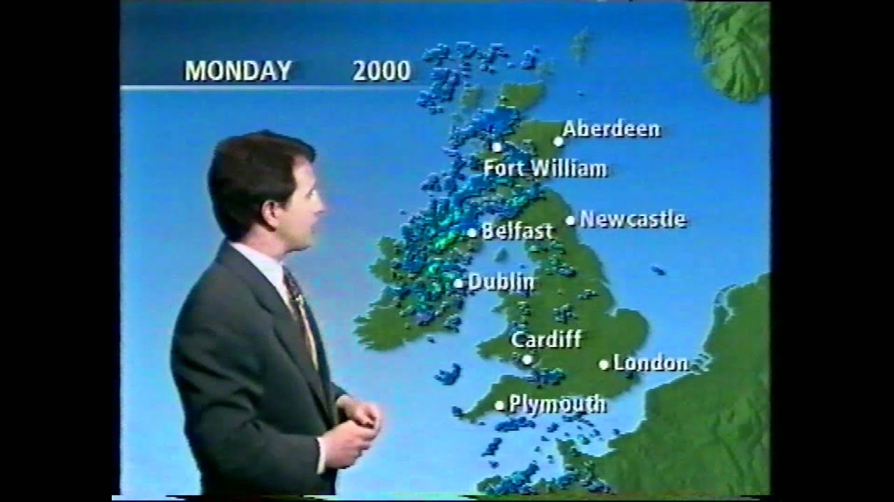 BBC Weather 4th April 1994