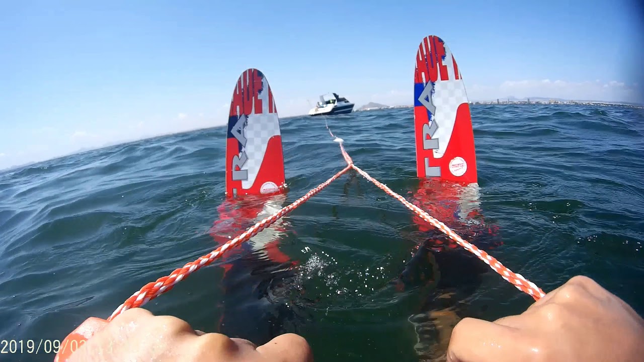 Esquí acuático en el mar menor 030919