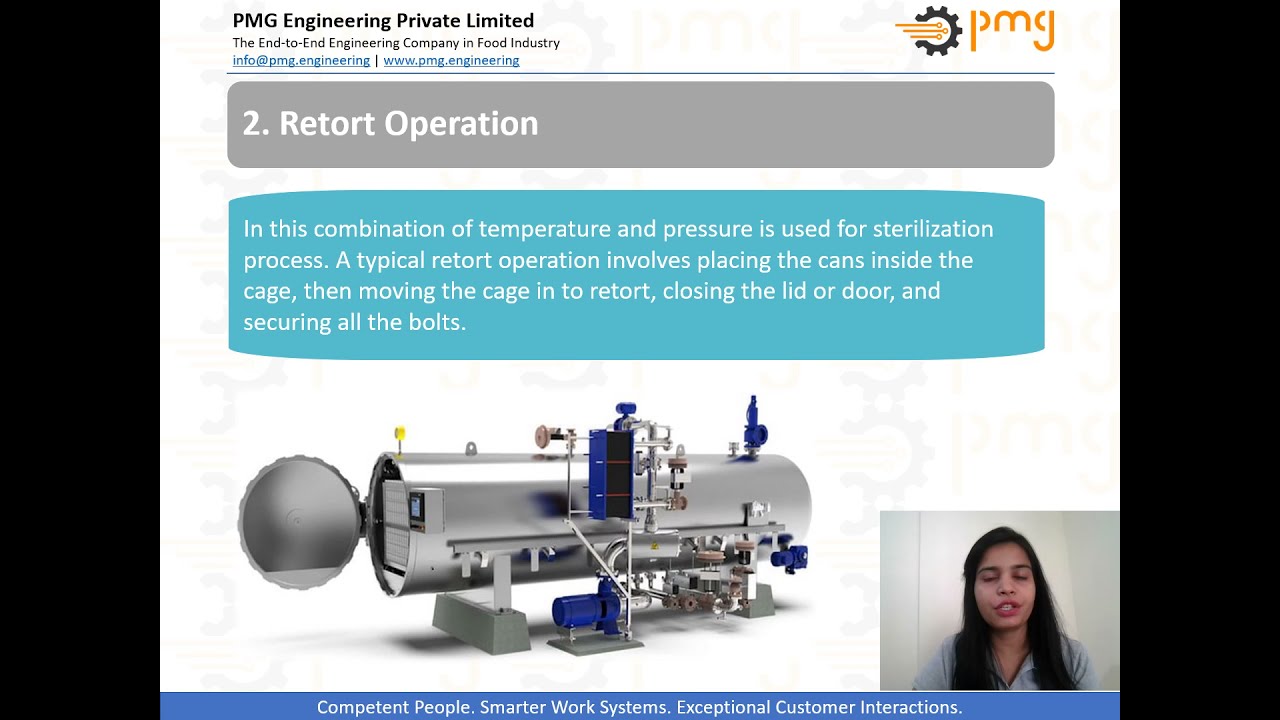 Retort technology- Operation and Working