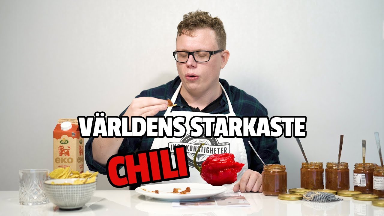 V&Auml;RLDENS STARKASTE CHILIPEPPAR