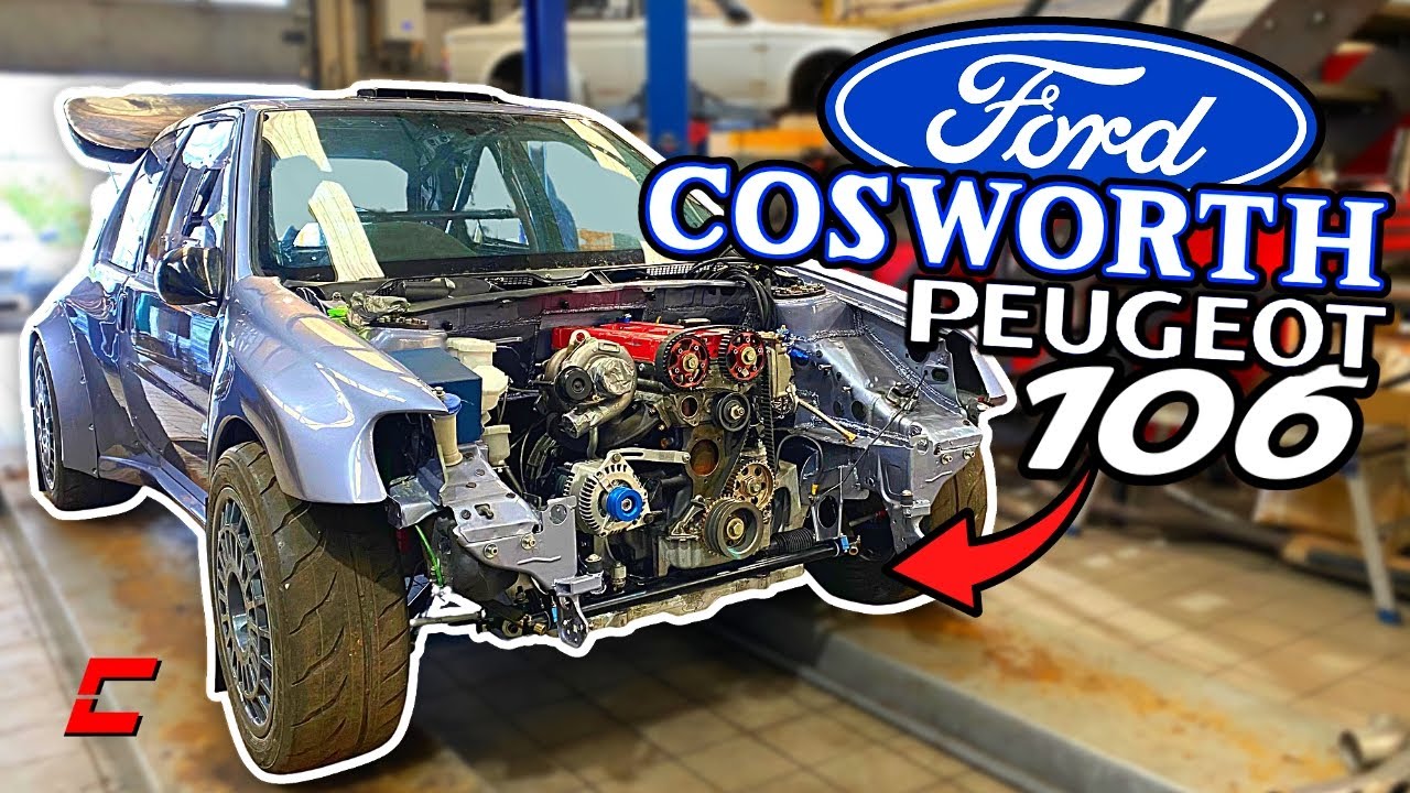 4x4 Ford Cosworth WRC Peugeot 106 *500 л.с., ШИРОКИЕ АРКИ*