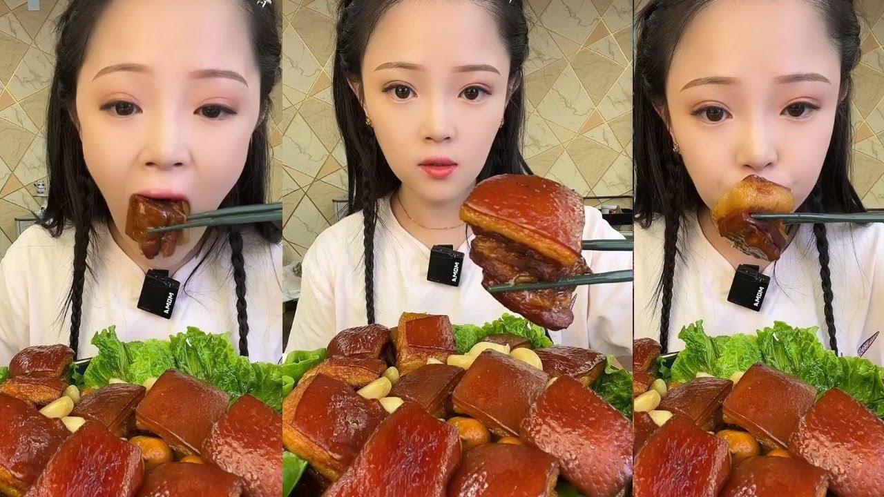 ASMR CHINESE MUKBANG FOOD EATING SHOW | Xiao Yu Mukbang 48