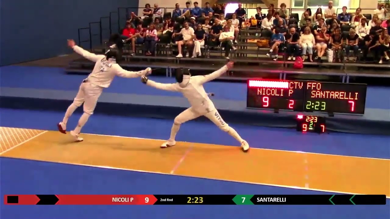 Italian Championships 2025 SME - L8 - Pietro Nicoli v Andrea Santarelli