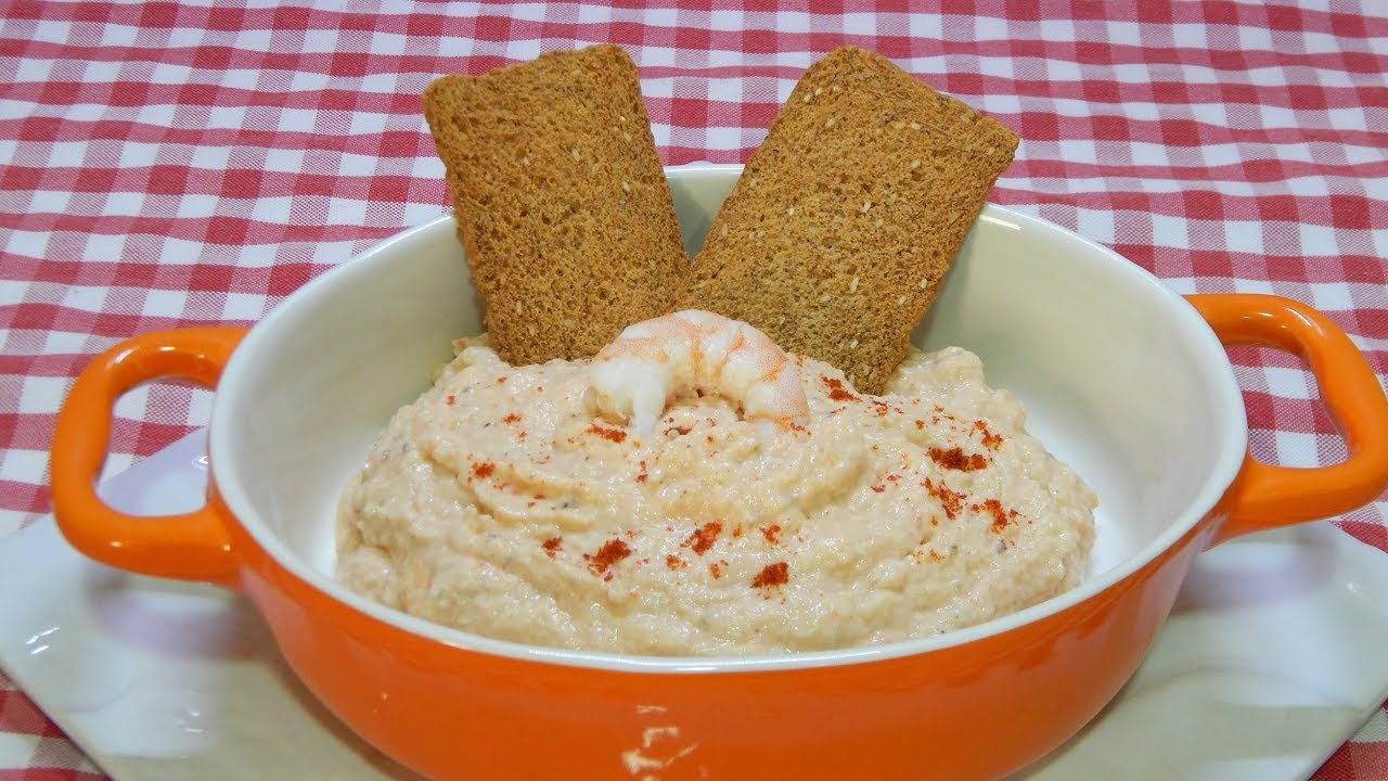 Cómo hacer paté casero de langostinos ideal para canapés