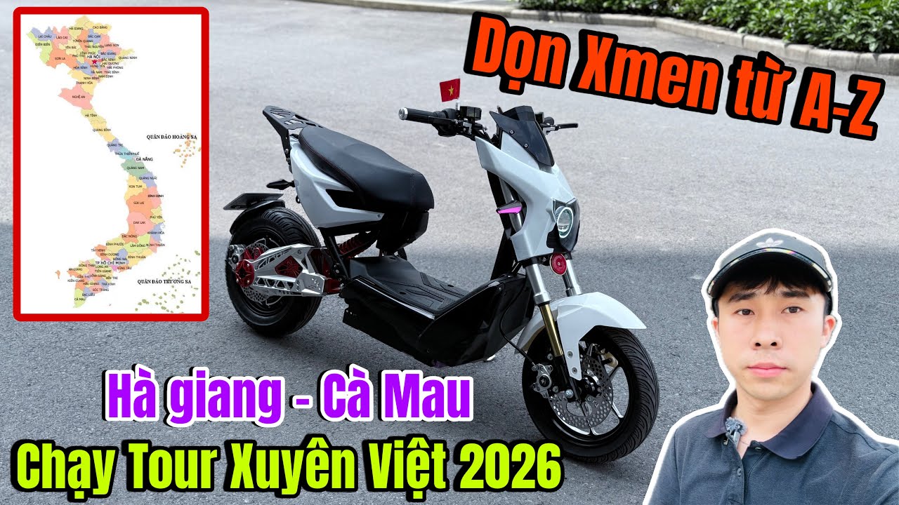 Dọn Xmen từ A - Z để chạy Tour Xuyên Việt 2026 của Sơn Sơn || Phần 4
