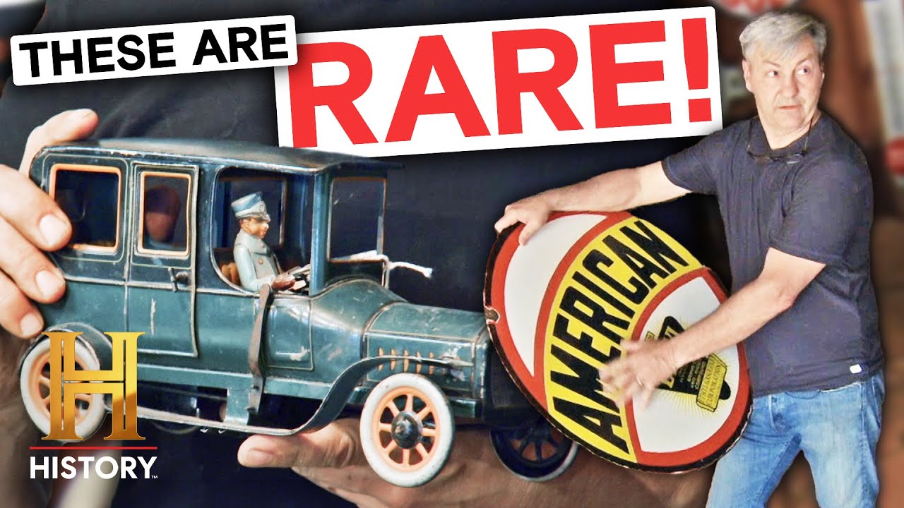 Rare Signs Found in Old Farm House (Season 25) | American Pickers | History