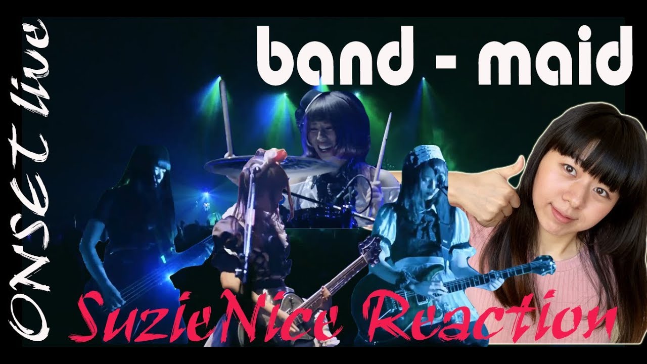 BAND MAID - Onset LIVE Requested (With Eng Sub.) | SuzieNice Reaction