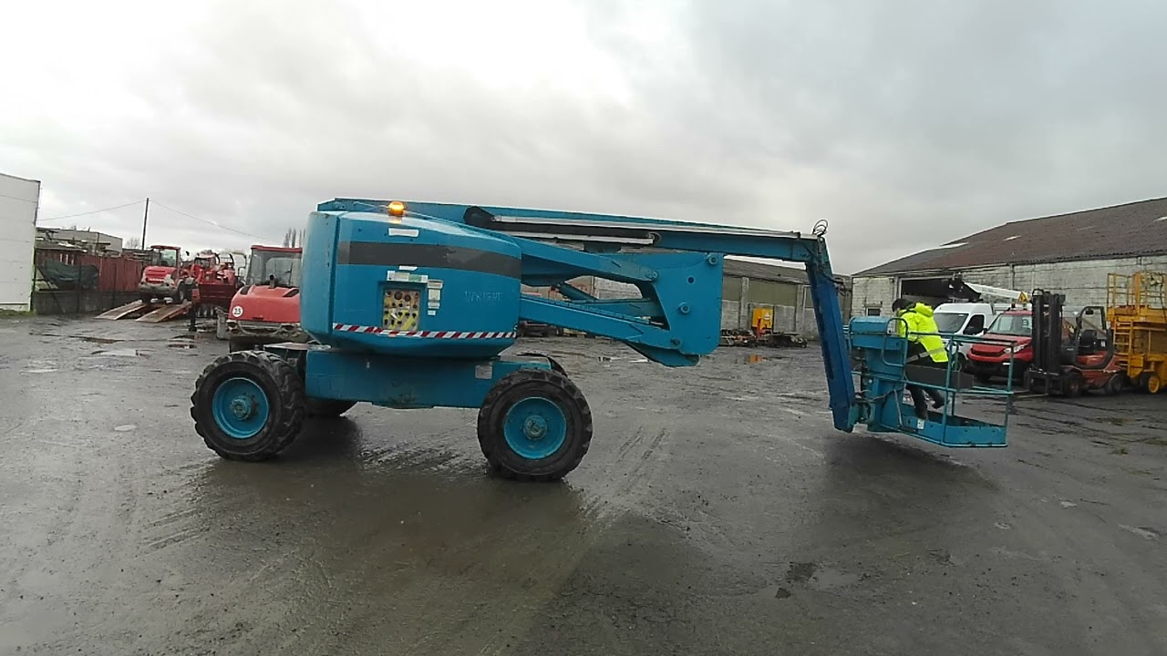 NACELLE AUTOMOTRICE A BRAS ARTICULE 21M DIESEL - UPRIGHT DE 2000  UPRIGHT AB62  2000 Mercier & Cie