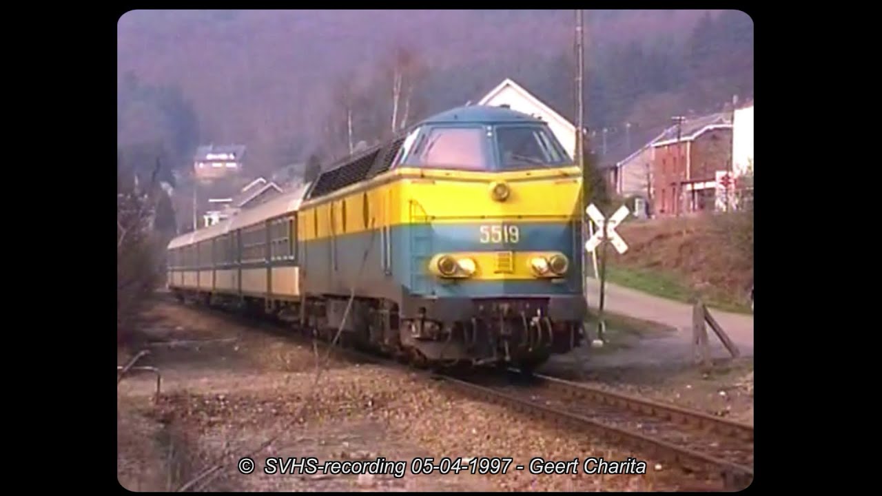 (45) NMBS-SNCB 1992-1997–L43-L42 - Poulseur, Rivage, Coo, Tois-Ponts, Vielsalm, Salmchateau, Bovigny