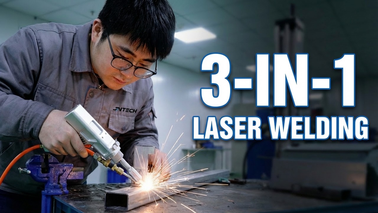 How to use a 3-in-1welding machine|JN2000 laser welding machine