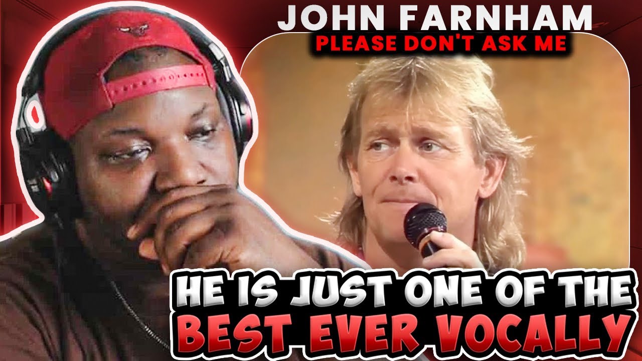 Vocalist Reacts | John Farnham (4k) On the Ray Martin show - Please Don't Ask Me (1993)