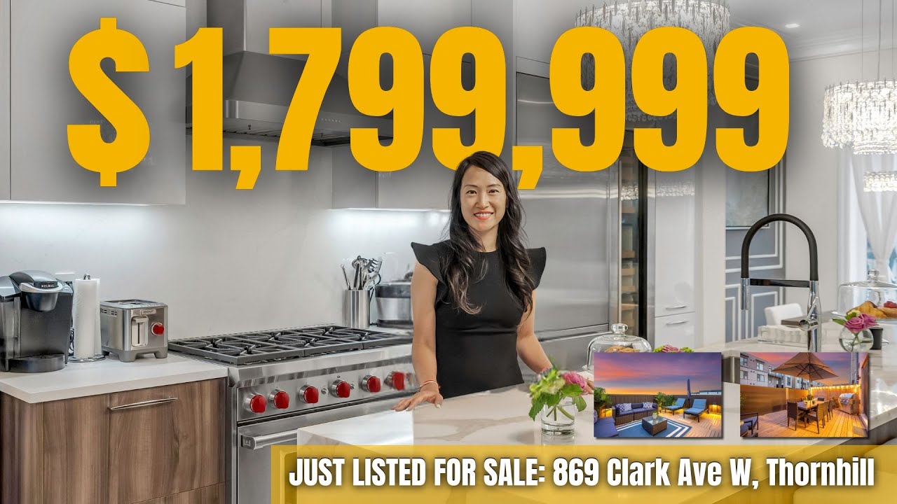 Luxury Townhome For Sale | 869 Clark Ave W, Vaughan, Ontario