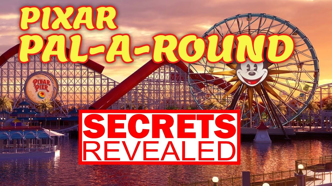 Это самый страшный аттракцион?! РАСКРЫТЫ СЕКРЕТЫ Pixar Pal-A-Round