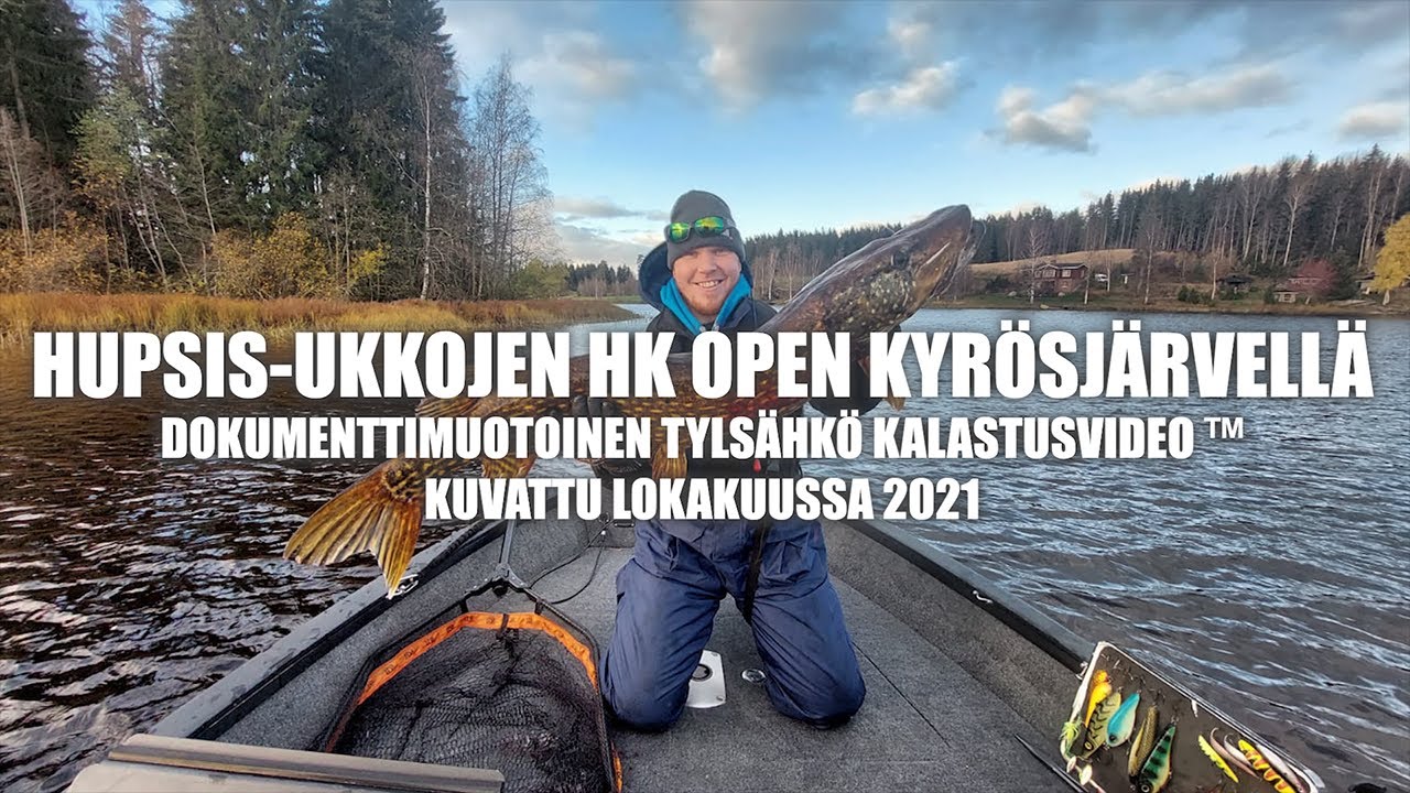 Hupsis-ukkojen HK Open Kyrösjärvellä