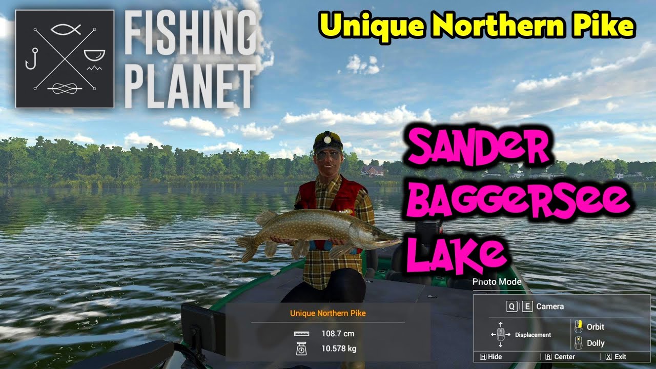 Unique Northern Pike Sander Baggersee Lake - Fishing Planet
