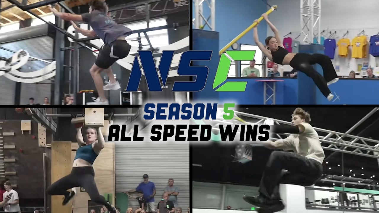 Ninja Sport Championships Season 5 - Every Speed Course Win