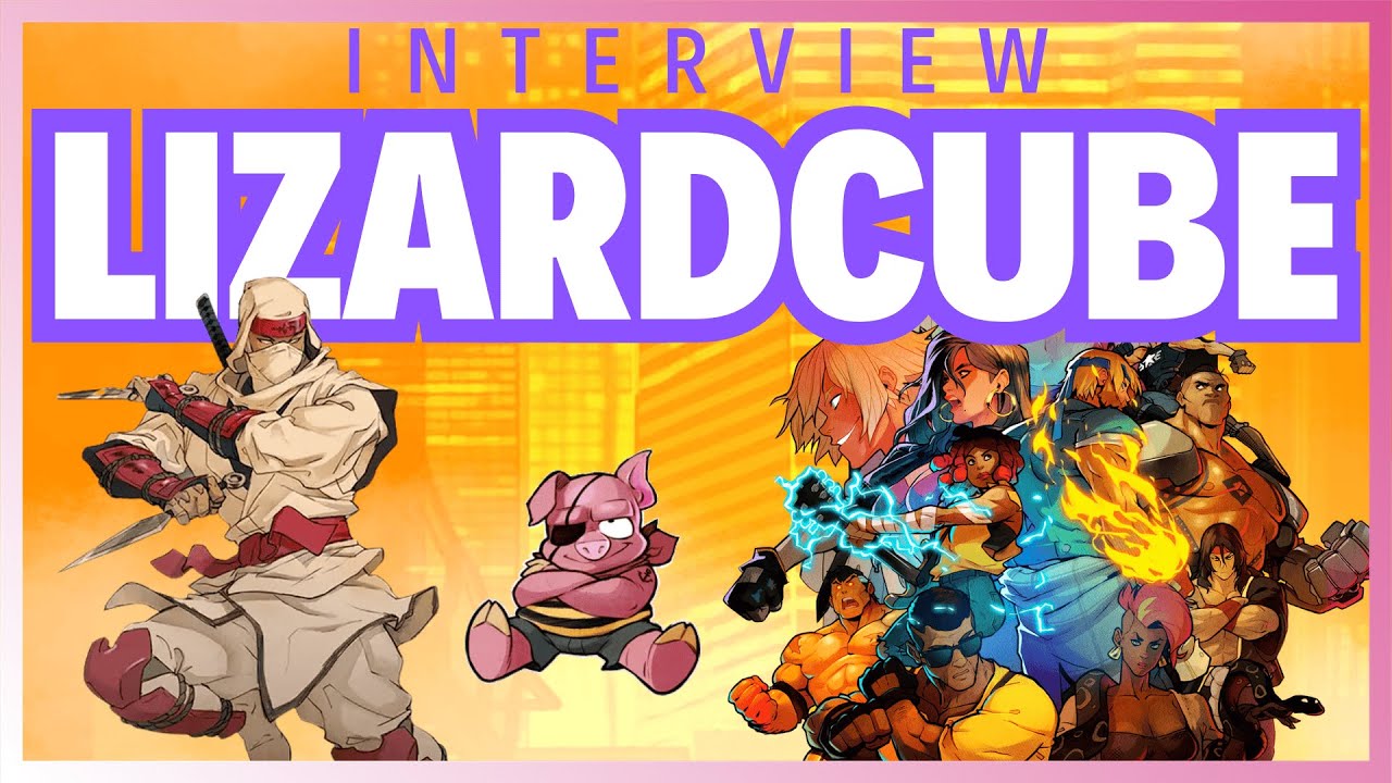 INTERVIEW : LIZARDCUBE, c'est plus fort que toi  🇫🇷 SHINOBI, STREETS OF RAGE IV...