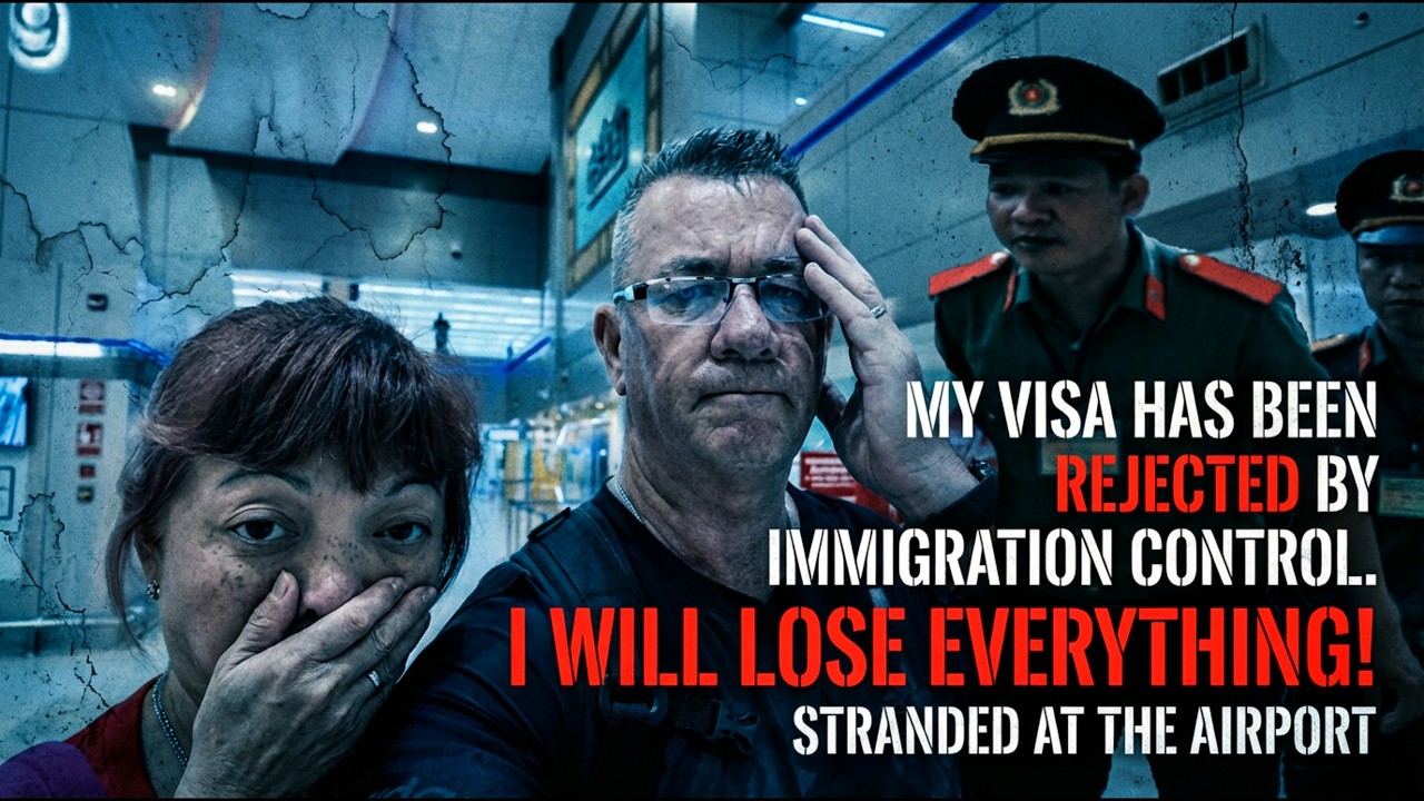 My Visa Was Rejected By Immigration Control! Now Stranded At Airport and Will Lose Everything!