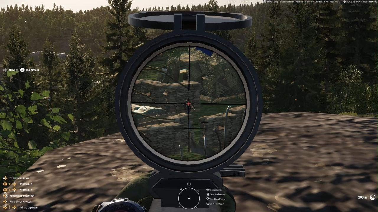 Arma Reforger VSSK Sniper Gameplay