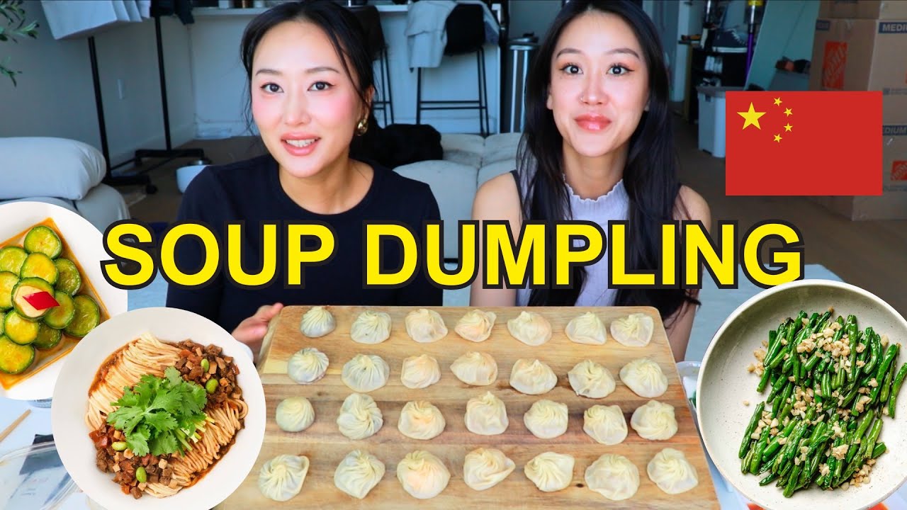 SOUP DUMPLING MUKBANG 🥟🤤 (XIAO LONG BAO)