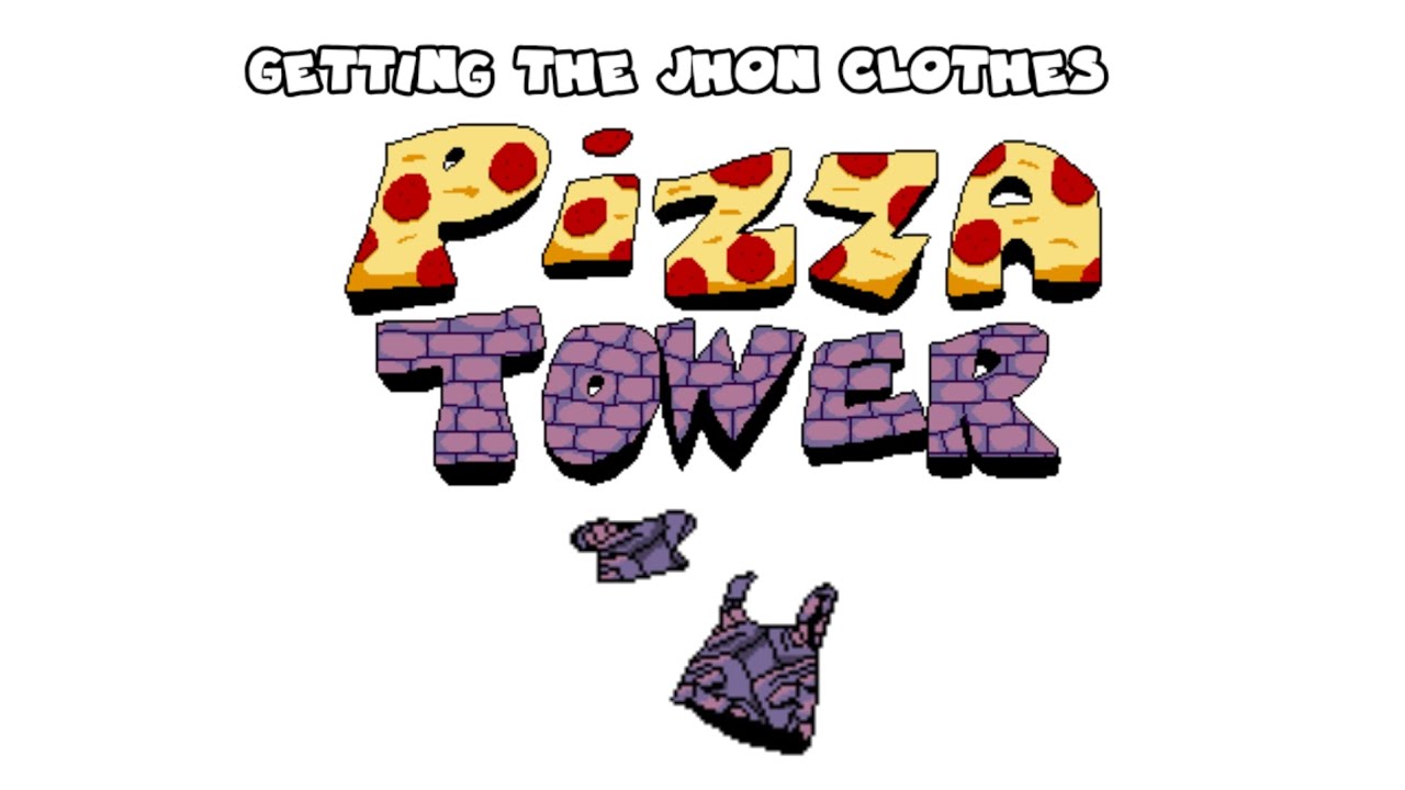 Getting the Pizza tower Speedrun clothes (Jhon clothes)