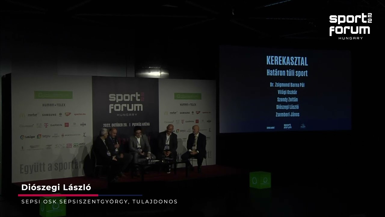 Határon túli sport kerekasztal - Sport Forum Hungary 2022 előadása