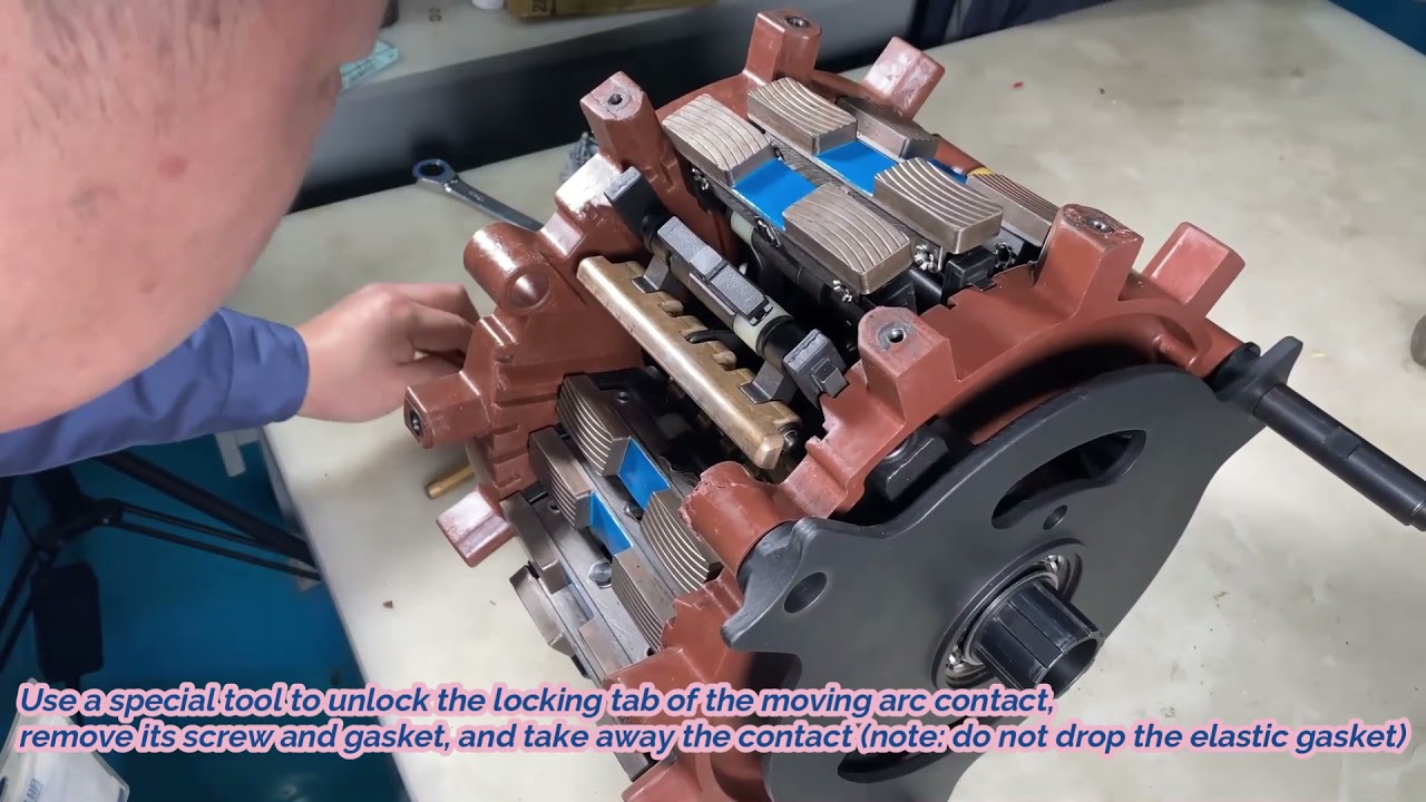 Huaming CMD tap-changer maintenance