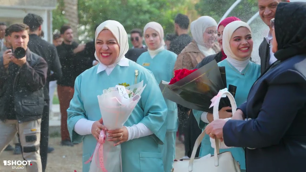 تخرج قسم التمريض الصباحي المعهد التقني الديوانية 2024_2025