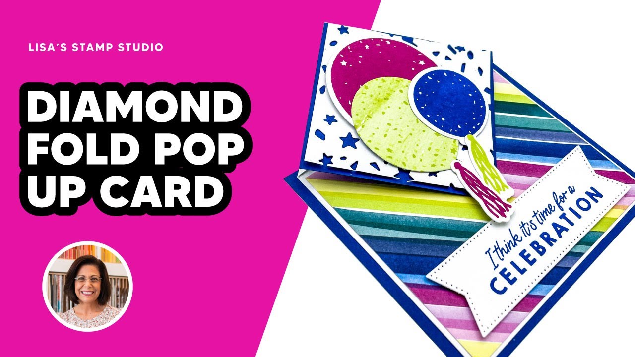 Celebrate With a Pop Up Fun Fold Card for Birthdays and Graduations