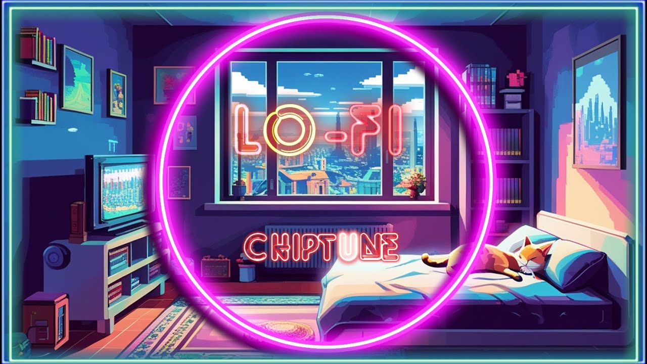 🎵 Lofi Chiptune Jazz & 8-Bit Vibes: Relax, Focus & Chill