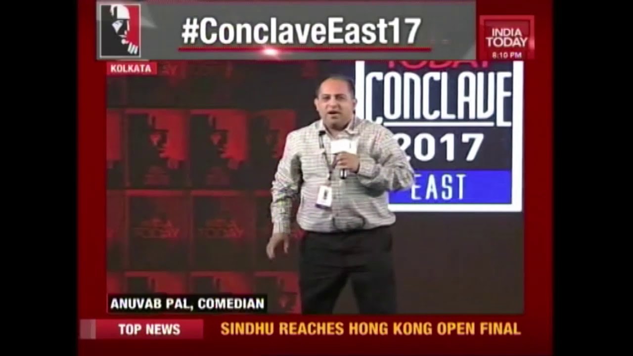 Anuvab Pal Stand Up Comedy On Being A Bengali : Rising Above Stereotypes | India Today Conclave East