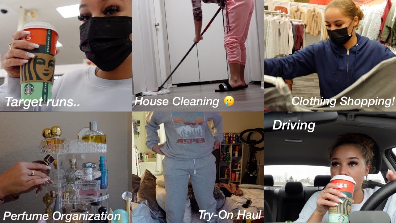 ||VLOG|| HOUSE CLEANING, TARGET RUNS, TRY-ON HAUL, ETC...