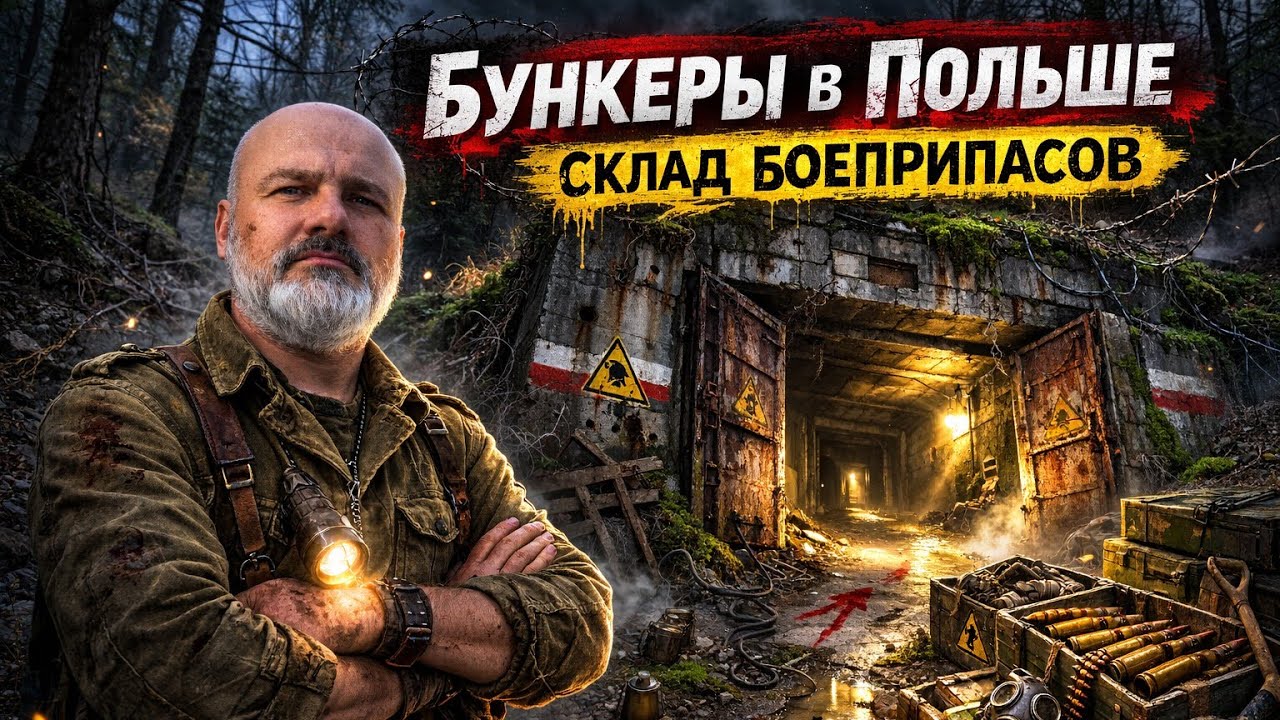 Заброшенные склады боеприпасов Германии