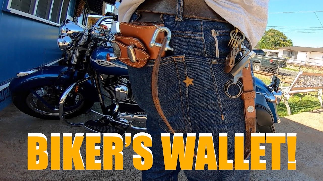 Heritage Style Mens | The Biker Chain Wallet