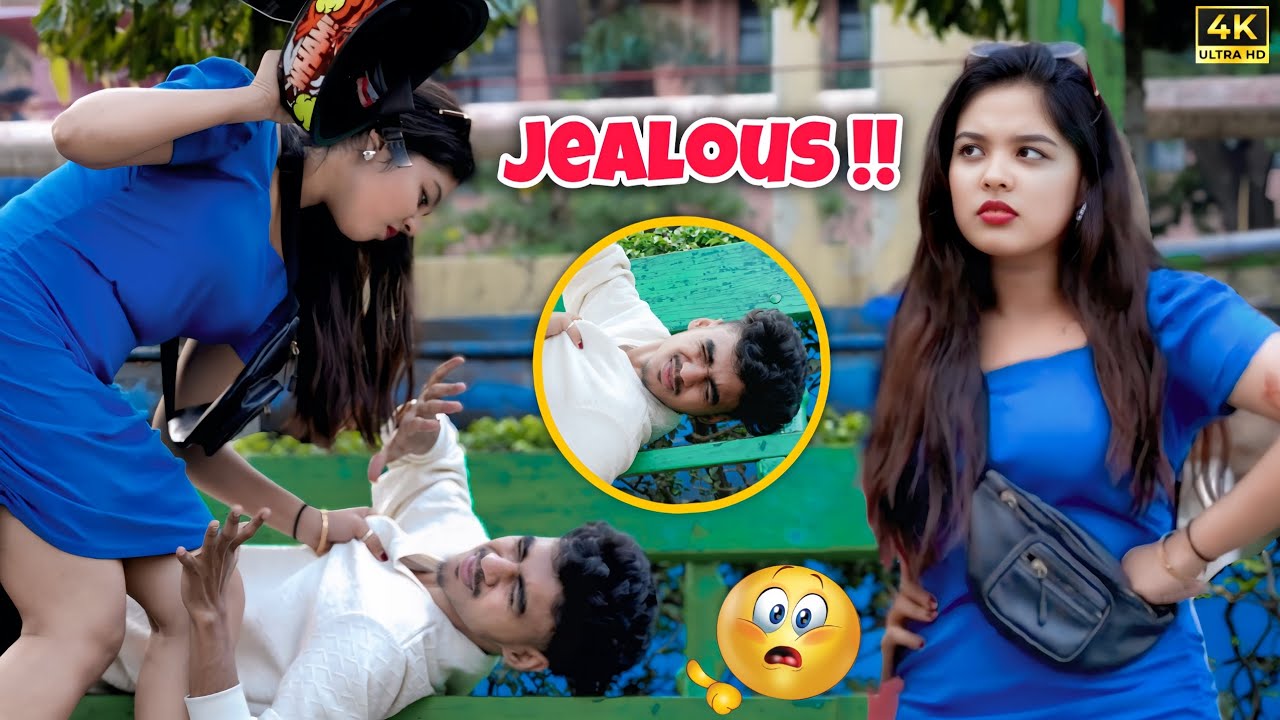 Jealousy Prank On Jiya 😜|| Kissing Another Girl 😚❤️@Ankur-000
