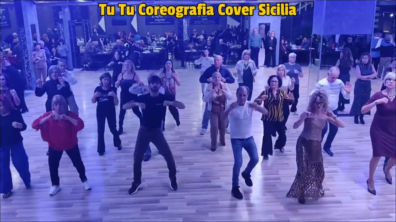 Tu Tu - Coreografia Cover Sicilia Ballo di Gruppo 2026 - Segue Video di Spalle 