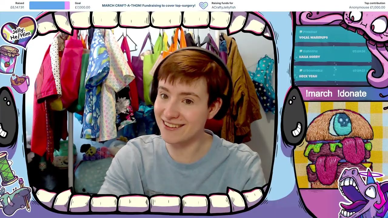 CRAFT-A-THON DAY 14! It TROUSERS day!