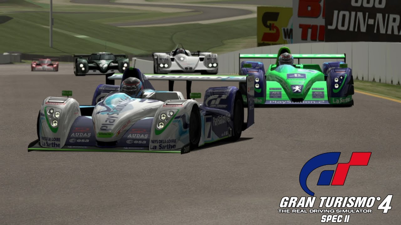 Gran Turismo 4 Spec II | PlayStation Pescarolo C60 Race Car '04 @ Infineon Raceway Sports Car Course