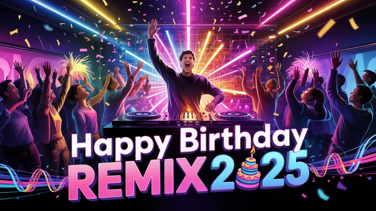 🔥 Happy Birthday DJ Remix 2025 🎉 | Party Bass Drop 🎧 | Epic Birthday Dance Song